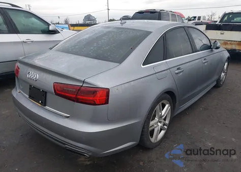 2016 Audi A6 2.0T Premium z USA, uszkodzony, nr VIN WAUCFAFC4GN104990